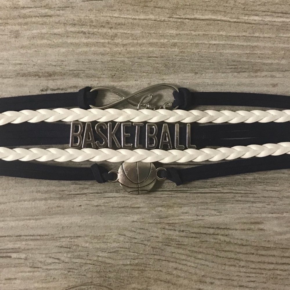 Infinity Collection Basketball Bracelet - Picture 3 of 3